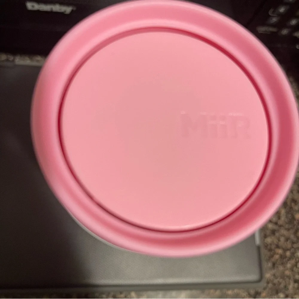 Starbucks Roller Rabbit Pink and White Tumbler with Monkeys - Picture 4 of 5